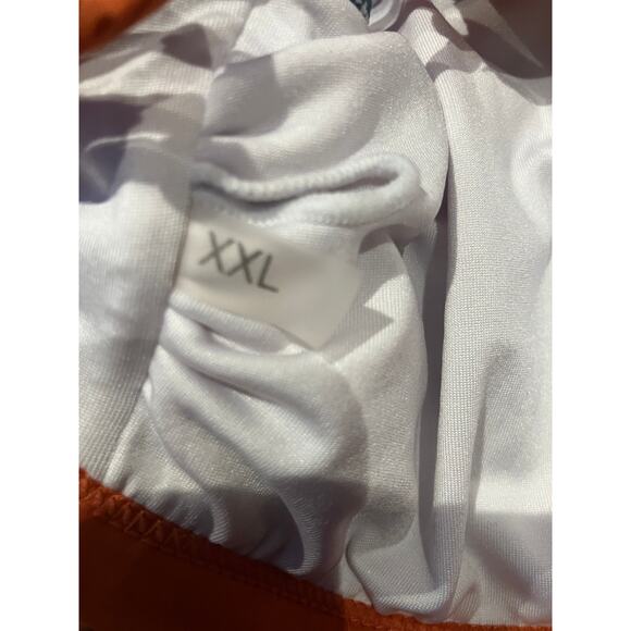 Lot of 2 Aimage XXL Swim Tops Orange & Floral Lace-Up Bikini Tankini Set - Picture 6 of 6